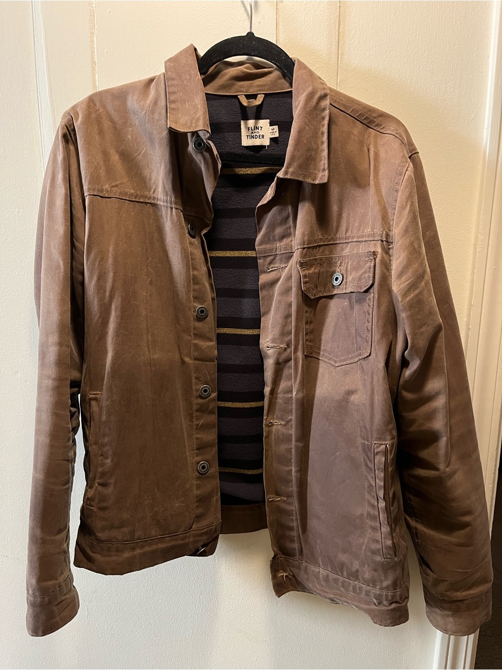 Men's Brown Trucker Jacket